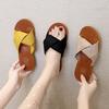 Slippers Women's Outer Wear Summer New 100, with Beef Tendon Soft-soled Sandals One-word Beach Shoes