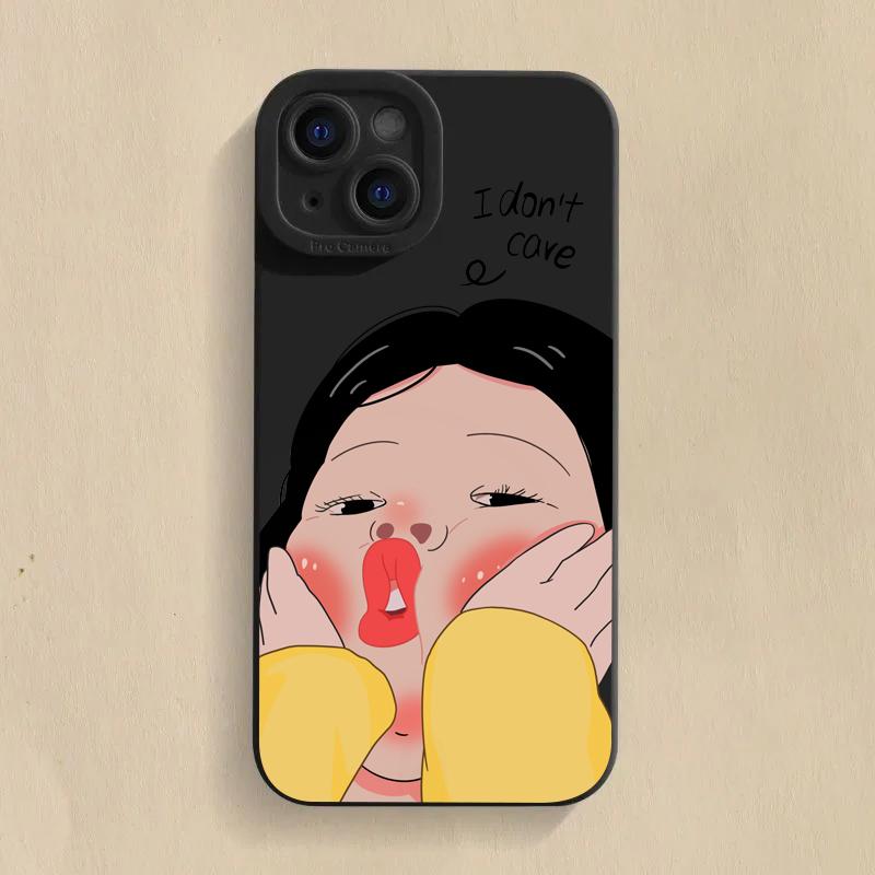 Funny Boy Cute Girl Couple Phone Case For Redmi Note 13 12 11 Pro Plus 5G 12S 11S 11 10S 10 9S 9 Redmi 12C 13C Soft Cover