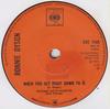 7inch Record RONNIE DYSON - When You Get Right Down To It CBS7449 CBS 1971 UK Soul/Funk Used