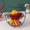 Бытовая железная корзина для фруктов, стеллаж для хранения овощей, стильная практичная закуска для