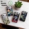 Чехол для телефона H-Hades Game для iPhone 17, 16, 15, 14, 13, 12, 11 Plus, Pro, магнитный с Magsafe, беспроводная зарядка