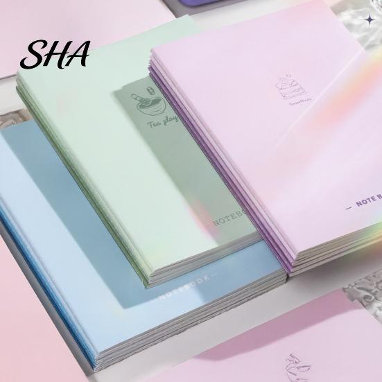 Thick Paper Journal for Study Softcover Notebook with Thickened Paper, 180 Degree Lay Flat Binding A4 Daily Writing Design, Gradient Color Journaling