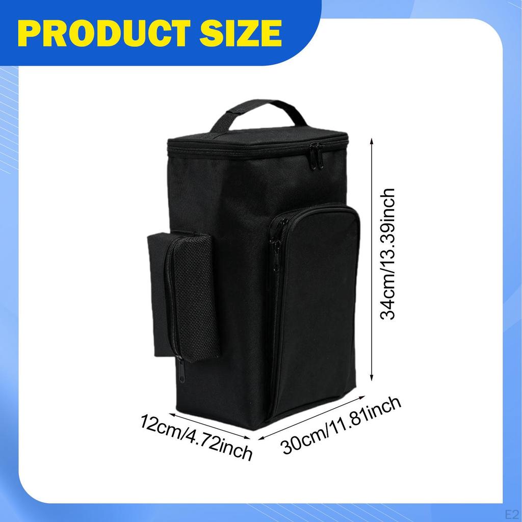 Travel Bag for Golf Shoes, Zippered Shoe Carrier