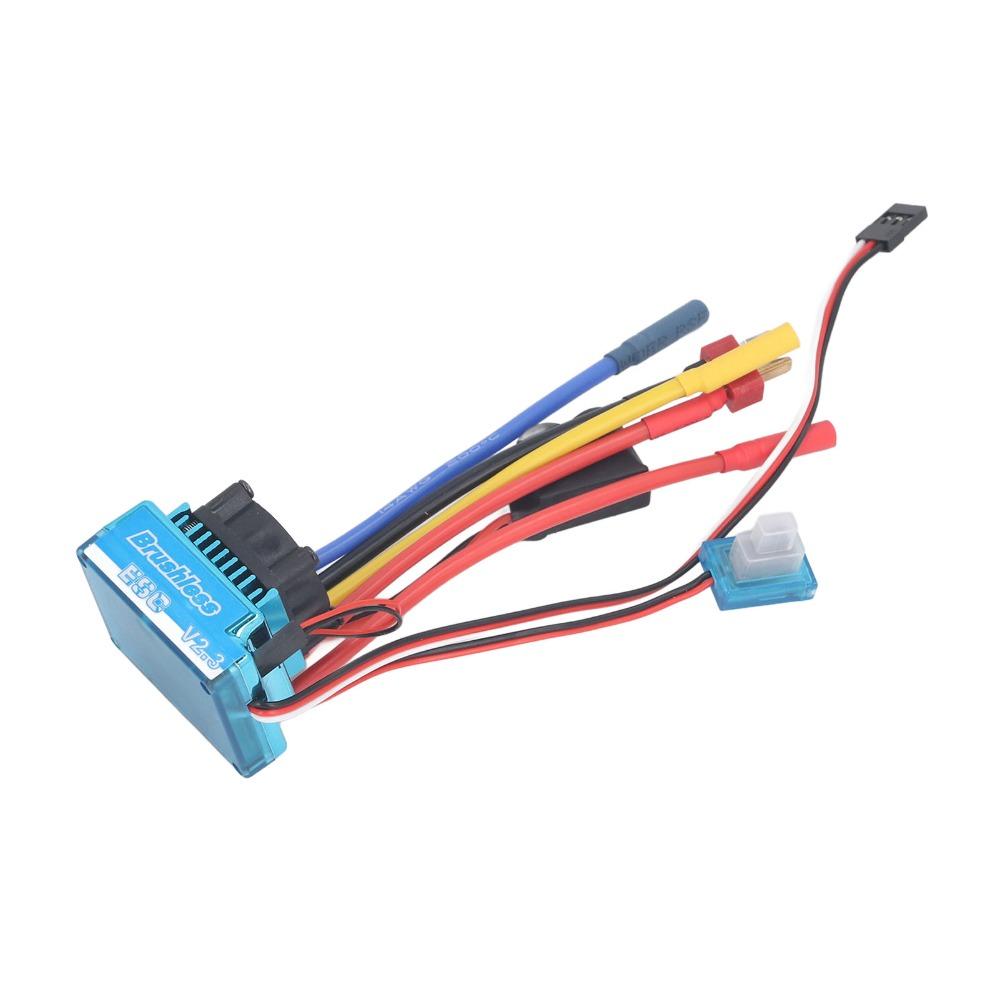 80A Brushless ESC Waterproof RC Brushless ESC Durable Electronic Speed Controller For RC Car