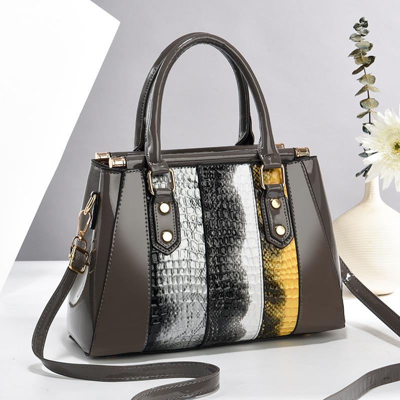 Новая модная и универсальная женская сумка, сумка для мам среднего возраста, мягкая кожаная текстура, сумка через плечо на одно плечо