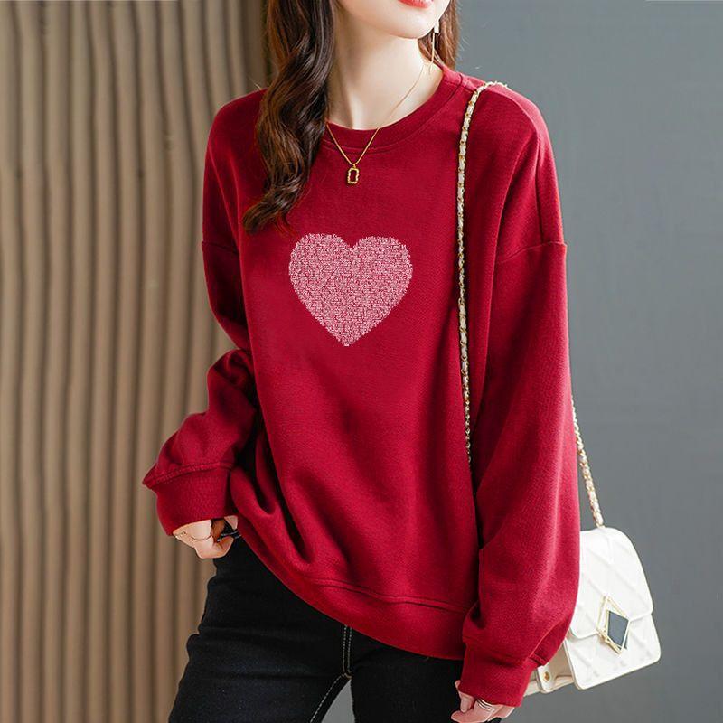 Весенне-осенний женский пуловер, толстовка с теплым низом и верхом, свободная толстовка с капюшоном для женщин