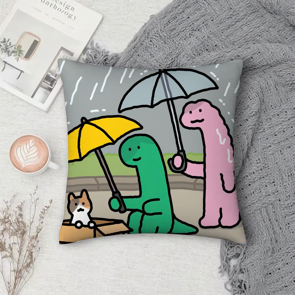 Cartoon J-Joguman Studio Cute Pillow Case Cover Square Sofa with for pattern comfortable cushionsuitable of room