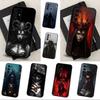 Готический Чехол-Крыса для Samsung Galaxy A73,52,71,53,32,72,41,J7,22,Note,31,8,9,Мягкий Черный Силиконовый Чехол
