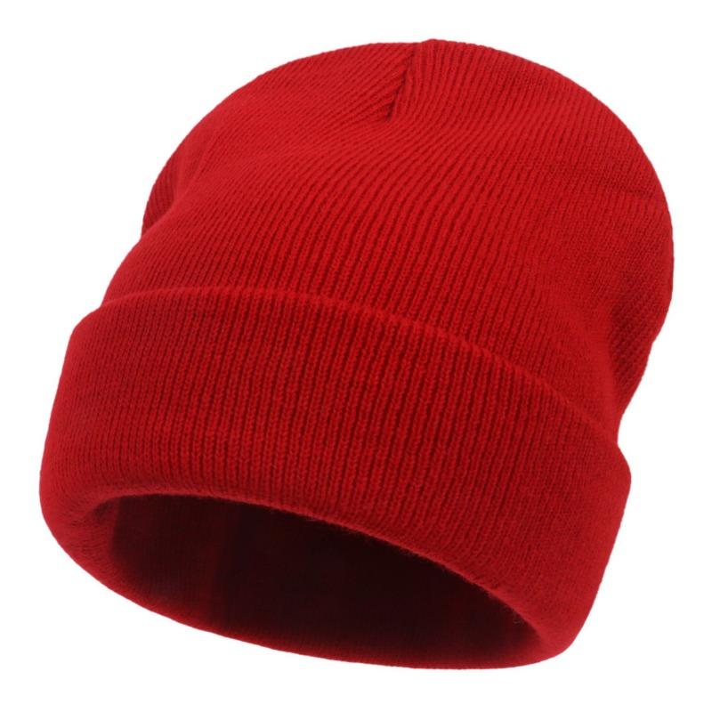 Popular Children's Adult Autumn Winter Knitted Hats Parent-child Woolen Hat