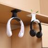 Headphone Stand Sticky Headset Hanger - Adhesive Headphone Holder Hook Mount Headset Stand Holder Clip Under Desk Earphone Hange