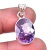Natural Alexandrite Gemstone 925 Solid Sterling Silver Gift Pendant 1.25" T7G69