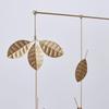 Horn Please MADE Tinplate Leaf Motif Mobile (Gold)