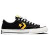 Converse Star Player 76 Skateboard Shoes Unisex Low Top Black White Yellow A25037C