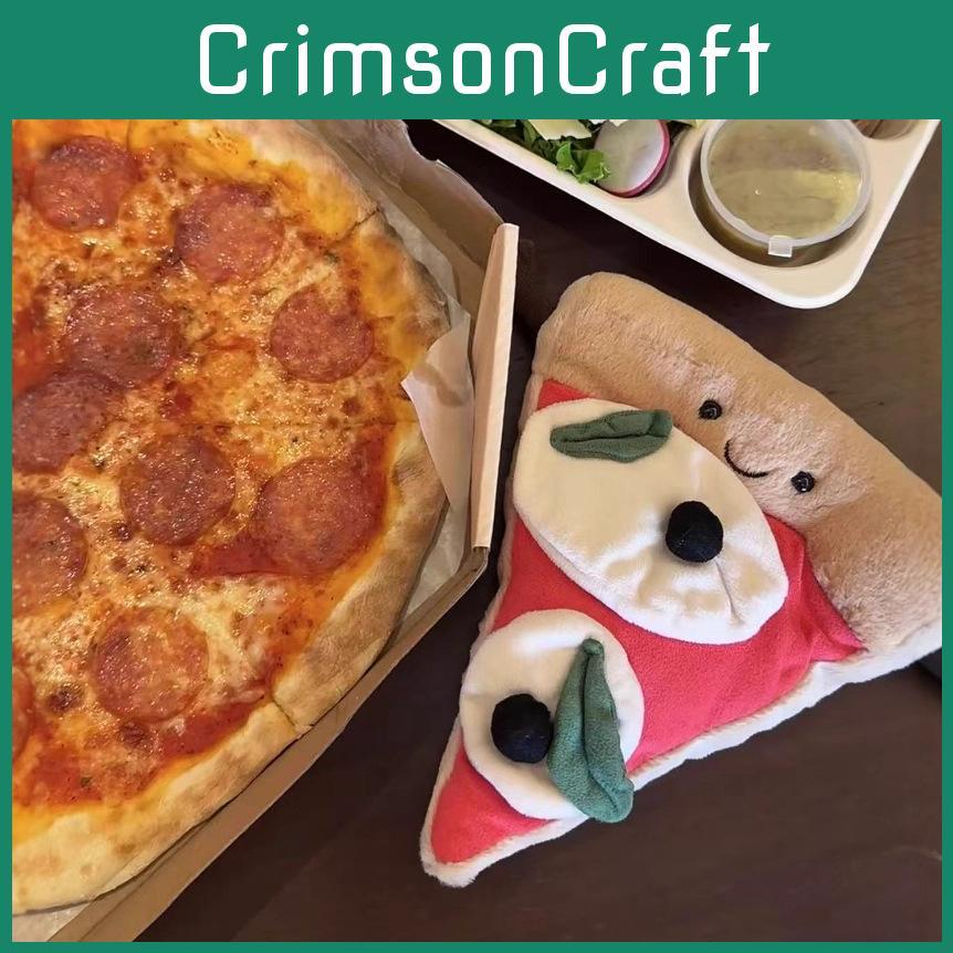 Креативный брелок в виде мини-пиццы с улыбкой для детей и подростков