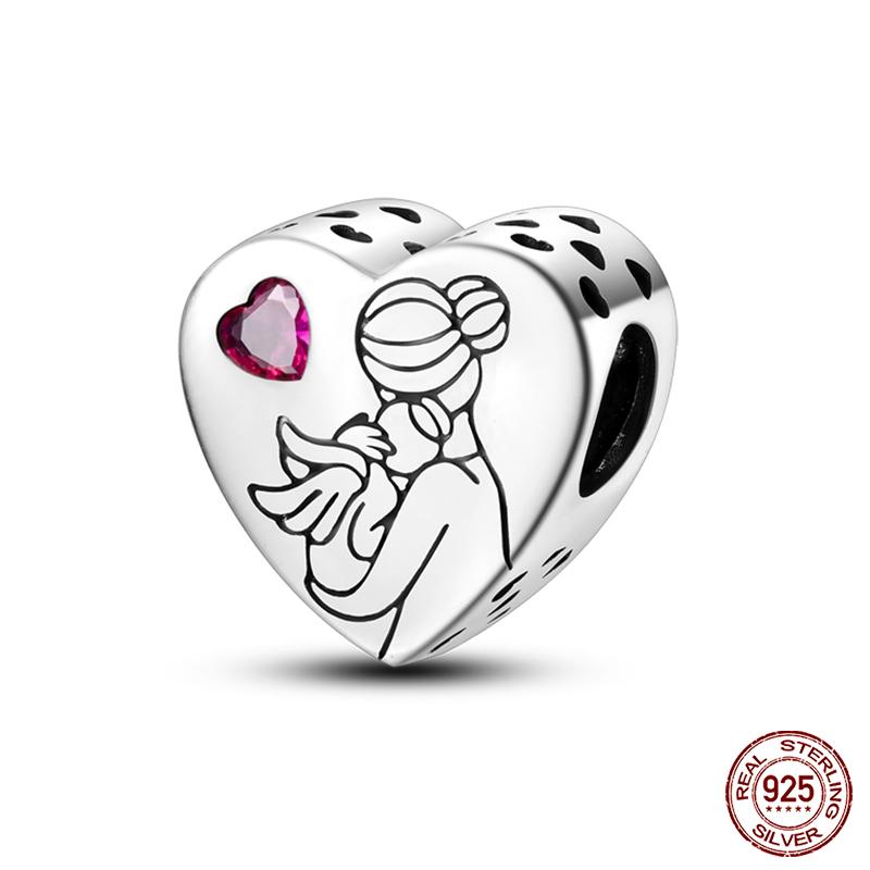 100% 925 Silver Fantasy Flying Dragon Mysterious Butterfly Charms Pendants Fit Qikaola Original Bracelets DIY Jewelry