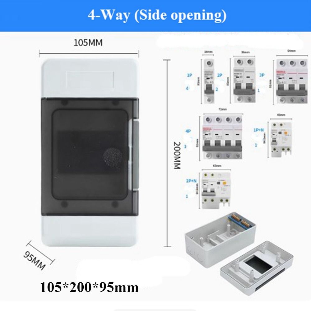 Серия HT Электрический IP65 Корпус ПК Пластиковая Распределительная Коробка Высокого Качества Уличная
