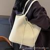 Exquisite Large-capacity Bag Women's 2025 New Fashionable Retro Soft Leather Shoulder Bag Casual Commuter Tote Bag