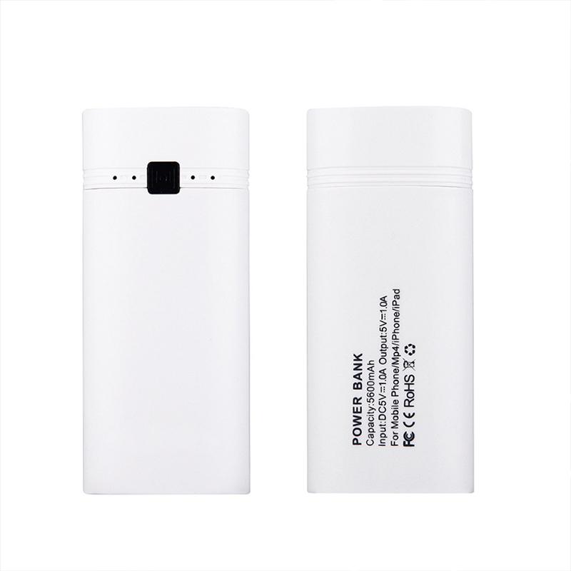 Экономичный корпус для Power Bank Внешний бокс для мобильного телефона 18650 Без пайки Цифровой LED-дисплей DIY Зарядное устройство Коробка для Power Bank