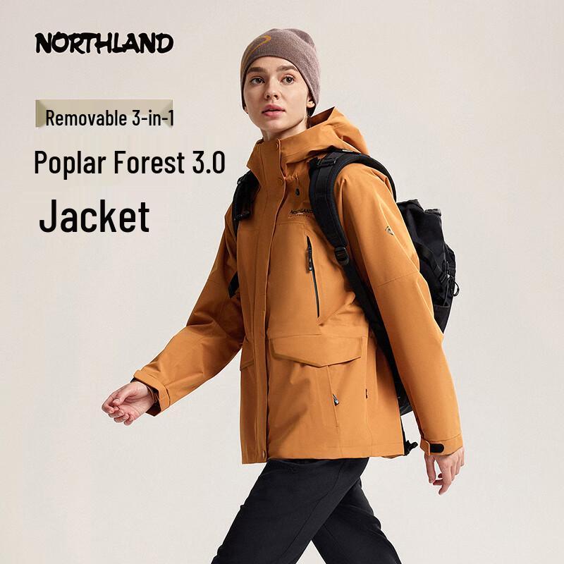 Женская флисовая куртка 3-в-1 с капюшоном Northland NWJFT2411E