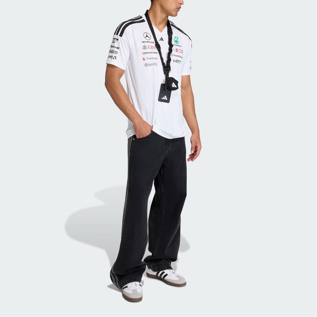 adidas ФУТБОЛКА MERCEDES AMG PETRONAS FORMULA 1 TEAM Быстросохнущая Мужская KF0160