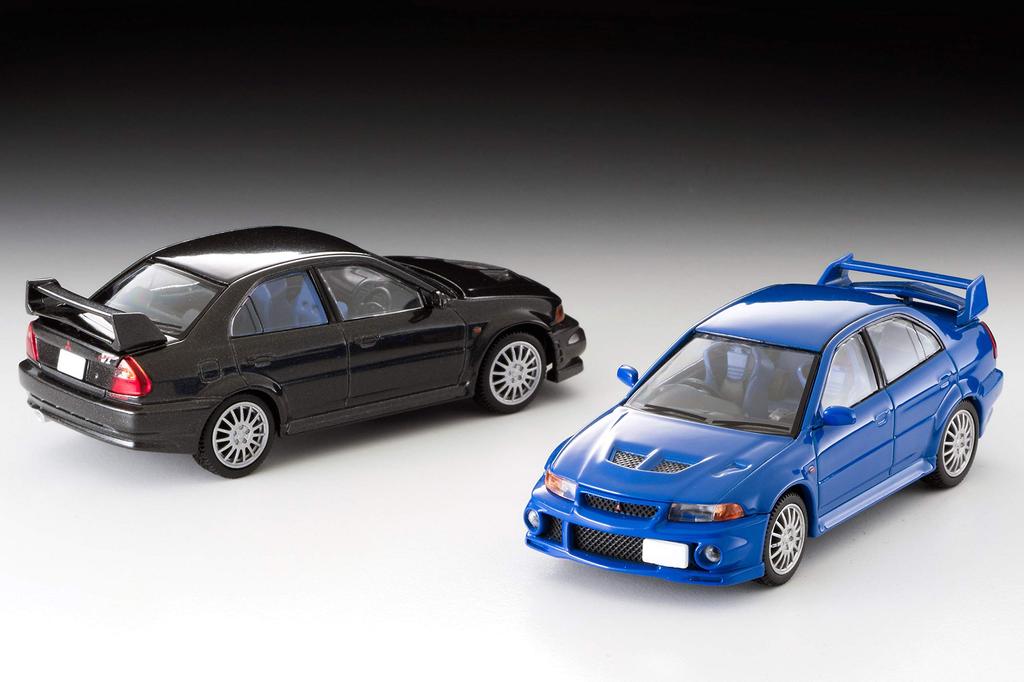 Tomica Limited Vintage Neo Масштаб Mitsubishi Lancer GSR Evolution VI Черный 1/64 LV-N190b (Готовая модель)