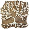 Tree Indian Wood Stamps Handcraved Printing Block Textile Blockprint