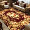 European Retro Decoration Home Rugs Living Room Flower Large Carpets Hall Sofa Chair Area Mats Room Decor Doorway Hallway Carpet
