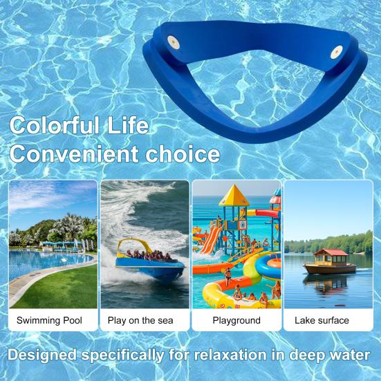 Водный шезлонг-реклайнер и складное водное кресло 3-в-1 Складное кресло-шезлонг из пены Ненадувное плавучее кресло Плавучие макароны для плавания Рафт Сиденья для озера бассейна
