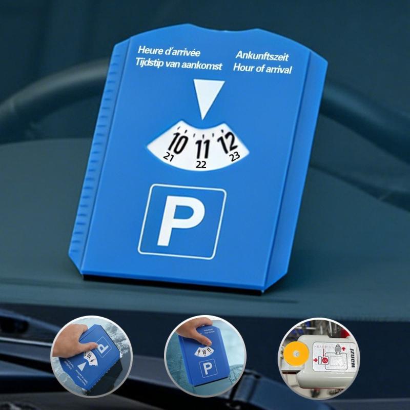 1PC Snowplow Car Multifunctional Plastic Parking Sign, Temporary Parking Timer Telephone Sign Ice Scraper, Holiday Gift