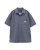 Short Sleeve Open Shirt Cool To the Golf 7AL031 Indigo 2XL [TravisMatthew] Men's (Water Repellent, Touch) / / 4VIN_Vintage