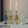 Lantern Metal Candlestick Ornaments Home Candlelight Dinner New Home Desktop Decoration and Arrangement