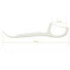 Bâtonnets Fil Dentaire - 75 unités - 2-en-1 - Soins en plastique - Adulte/Mixte