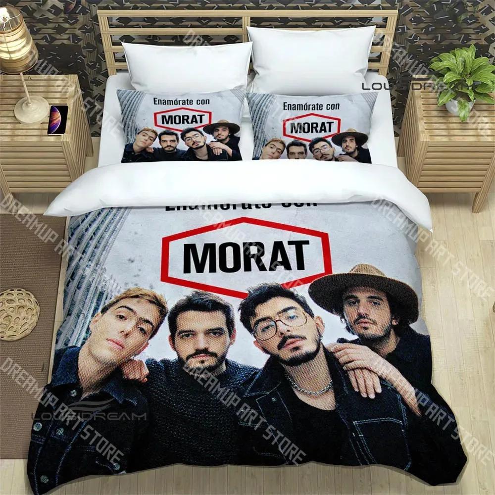 Поп-группа Morat Набивные комплекты постельного белья изысканный комплект постельных принадлежностей пододеяльник комплект одеяла комплект постельного белья роскошный подарок на день рождения