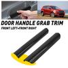 Front L+R Interior Door Handle Grab Trim Black Fits For 2013- Ford Escape