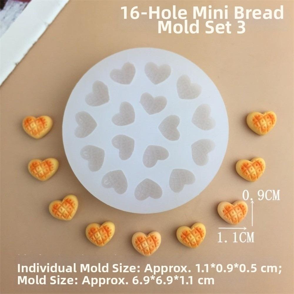 Reusable Cookie Shaped Mold Flexible Resin Mold Baking Tool DIY Baking Tool DIY Baking