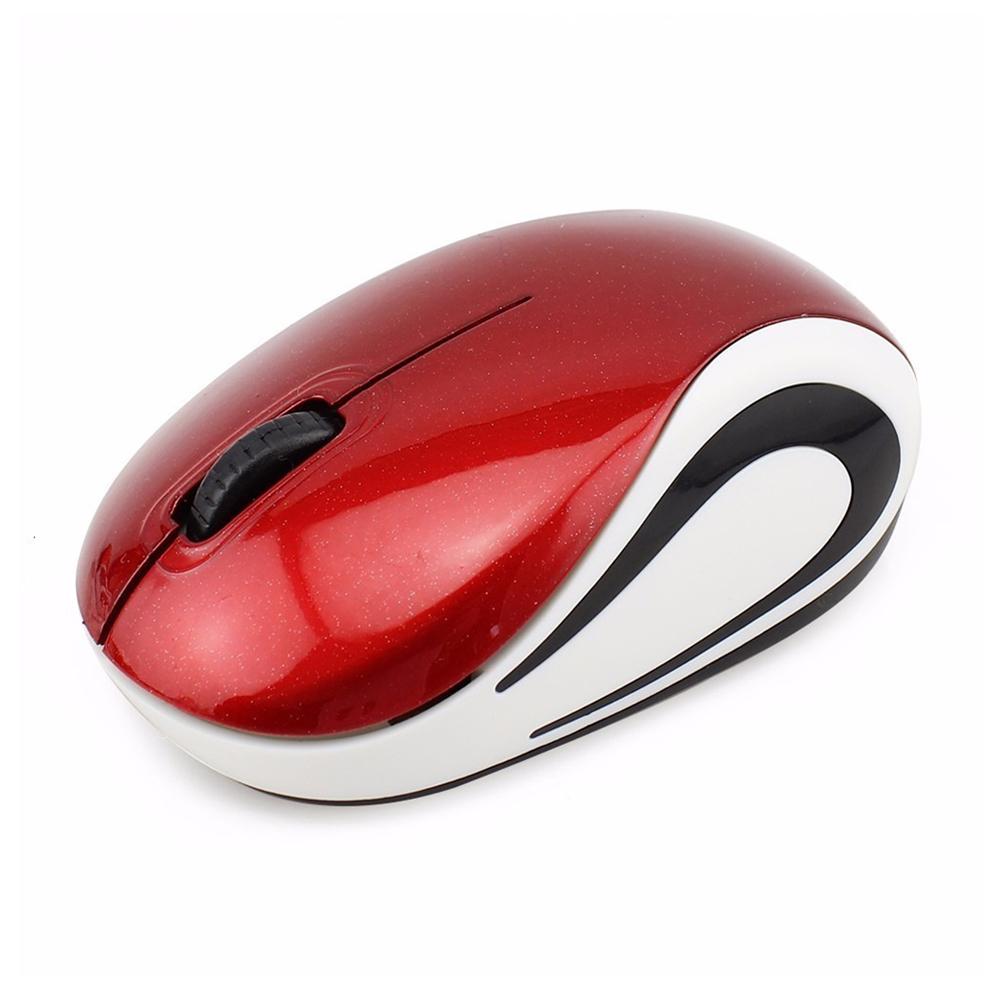 Портативная игровая мышь для ПК и ноутбука 1600DPI USB 3 кнопки Оптическая 2,4G Мини Беспроводная мышь для ноутбука Компьютерные игровые мыши