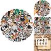 50qdiy Cute Style Horror Movie Character Stickers For Guitar Notebook Luggage Diy Waterproof Decals Wholesale