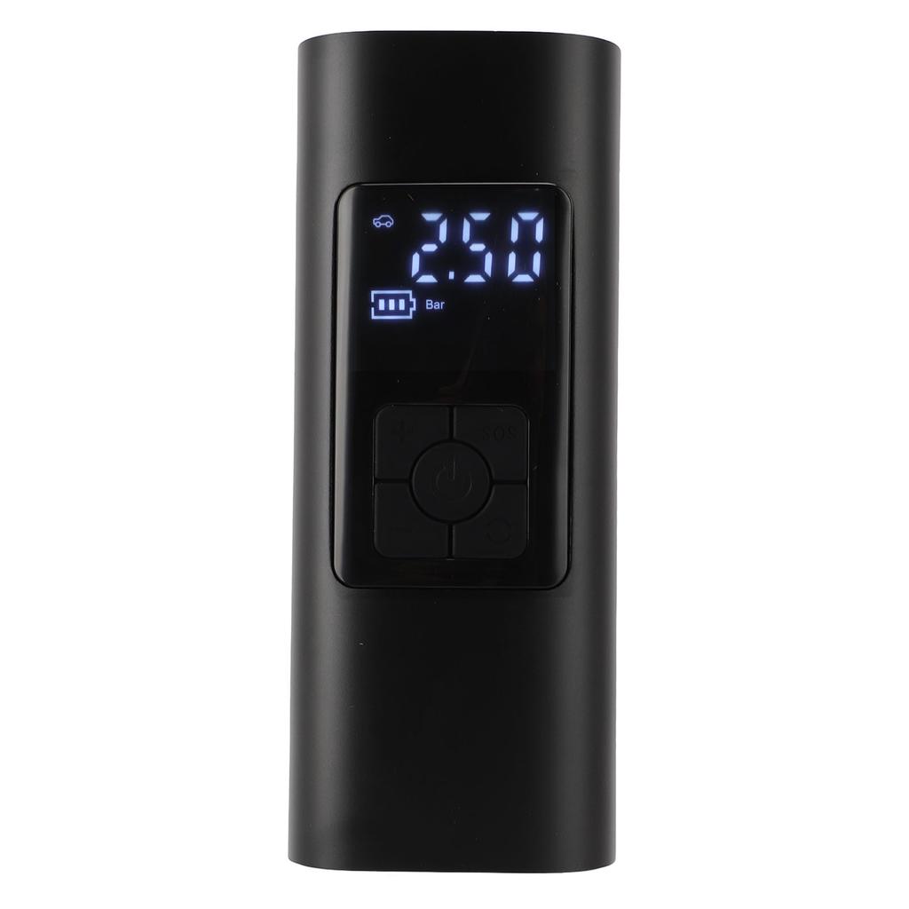 Беспроводной насос для накачивания шин, портативный воздушный компрессор 60 Вт, 150 фунтов на кв. дюйм, 6000 мАч, портативный электрический воздушный насос с