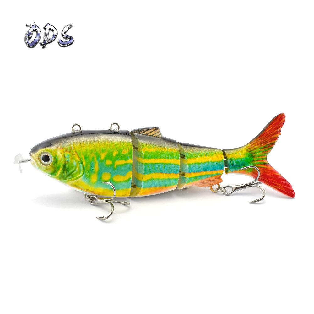 Rechargeable 130mm 42g Automatic Swimming Electronic Fish Lure Bait Smart Plastic Bait for Bottom Fishing