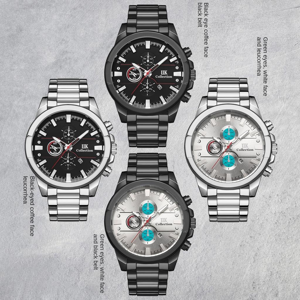 IIK Новые мужские часы, крутые часы с циферблатом для спортивных автомобилей