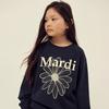 [mardimercredi] Детская футболка с длинным рукавом и цветочным принтом Mardi