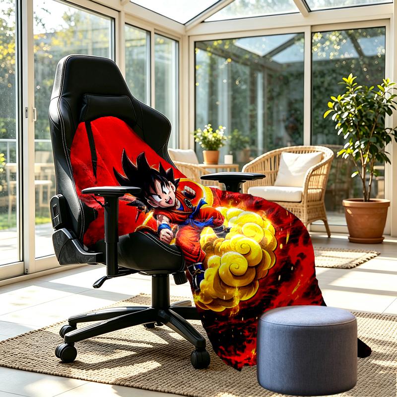 Anime Print Blanket - Soft & Comfortable, for Bedroom, Travel, Sofa, Home Decoration - Birthday Christmas Gift for Friend