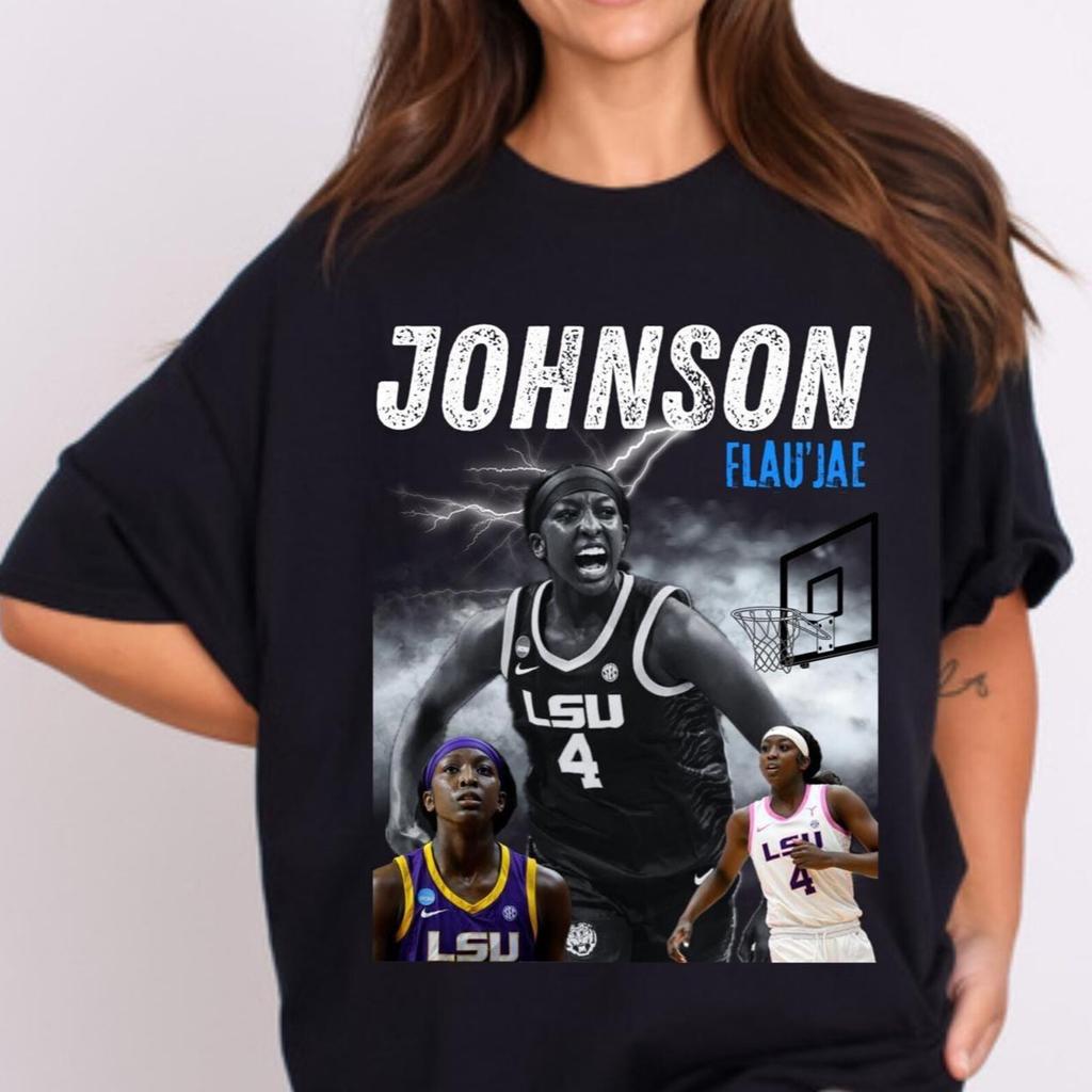 Графическая футболка Flau'Jae Johnson - Унисекс футболка для фанатов баскетбола WNBA и детская футболка
