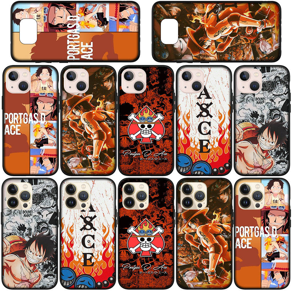 Чехол для телефона Samsung Galaxy S25 S24 S23 iPhone 16 15 Xiaomi Redmi Note 14 13 12 16E 8 9 X 11 Pro Max XR OPPO Moto Huawei Ace Luffy One Piece Cover