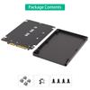 M.2 NGFF Msata SSD в SATA3.0 2.5-дюймовые M.2 SSD Конвертеры Райзер Карта Адаптер Для 2230 2242 2260 ПК Ноутбук Карта Расширения 6 Гбит/с