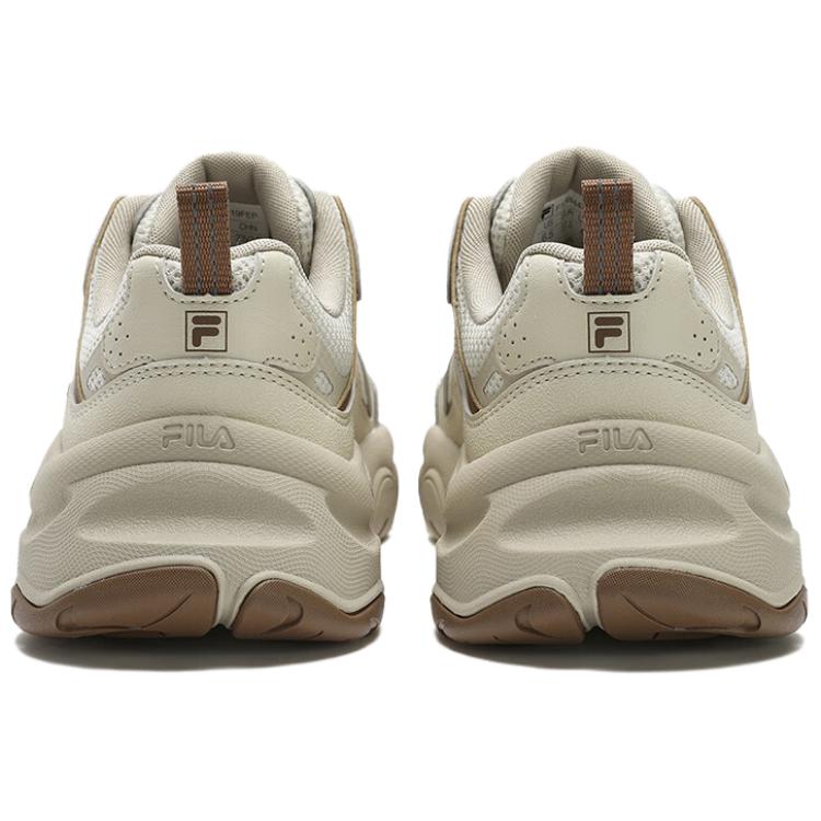 Fila Mars 3 Стильные Универсальные Прочные Кроссовки с Низким Верхом Женские кроссовки Белый Желтый F12W442119FEP