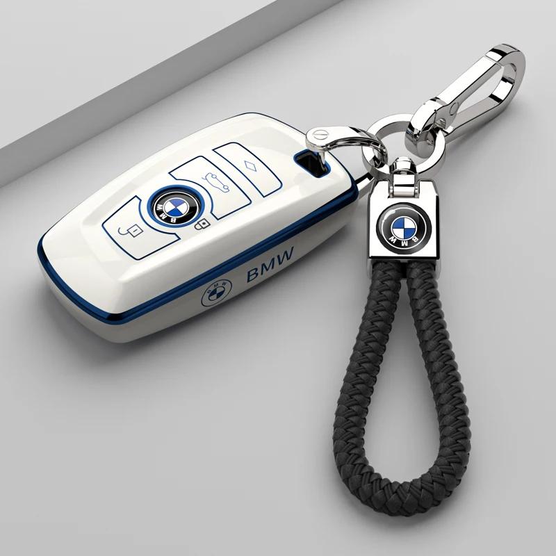 4 Buttons for BMW F30 F20 F10 F18 F22 F01 X3 X4 F06 F02 M3 M5 Car Key Cover Case Shell Auto Styling Accessories BM5