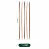 20cm Crochet Hooks 2.0-8.0mm Crocheting Hooks Handicraft Bamboo Handle Crochet  For Beginners
