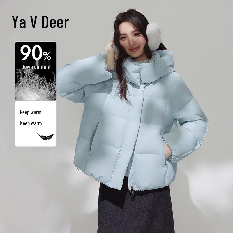 Женский пуховик Yalu со съемным капюшоном