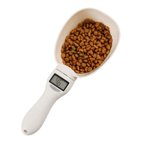 Цифровые мерные весы-ложки с высокой точностью 800 г/1 г 500 г/0,1 г ЖК-дисплей Электронный дозатор корма для собак и кошек Приправы для взвешивания корма